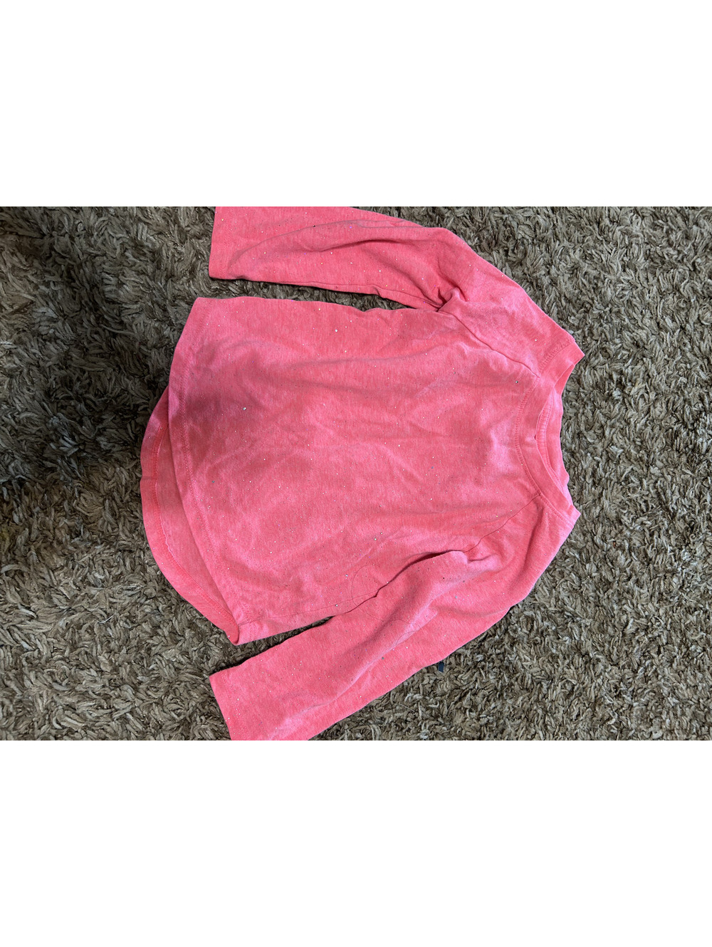 Cat & Jack Coral Pink Long Sleeve Shirt Size 2T